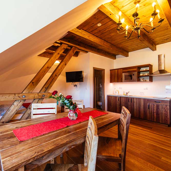 Dvojlůžkový apartmán Ranč Milovice