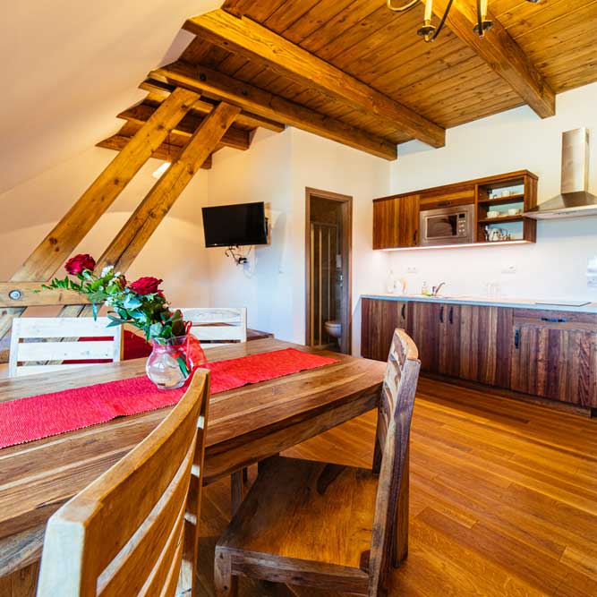 Dvojlůžkový apartmán Ranč Milovice