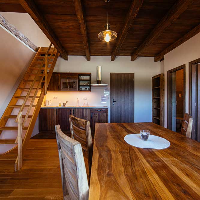 4lůžkový apartmán Ranč Milovice