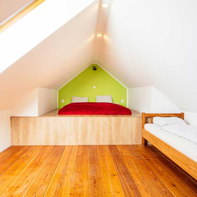 7lůžkový apartmán Ranč Milovice